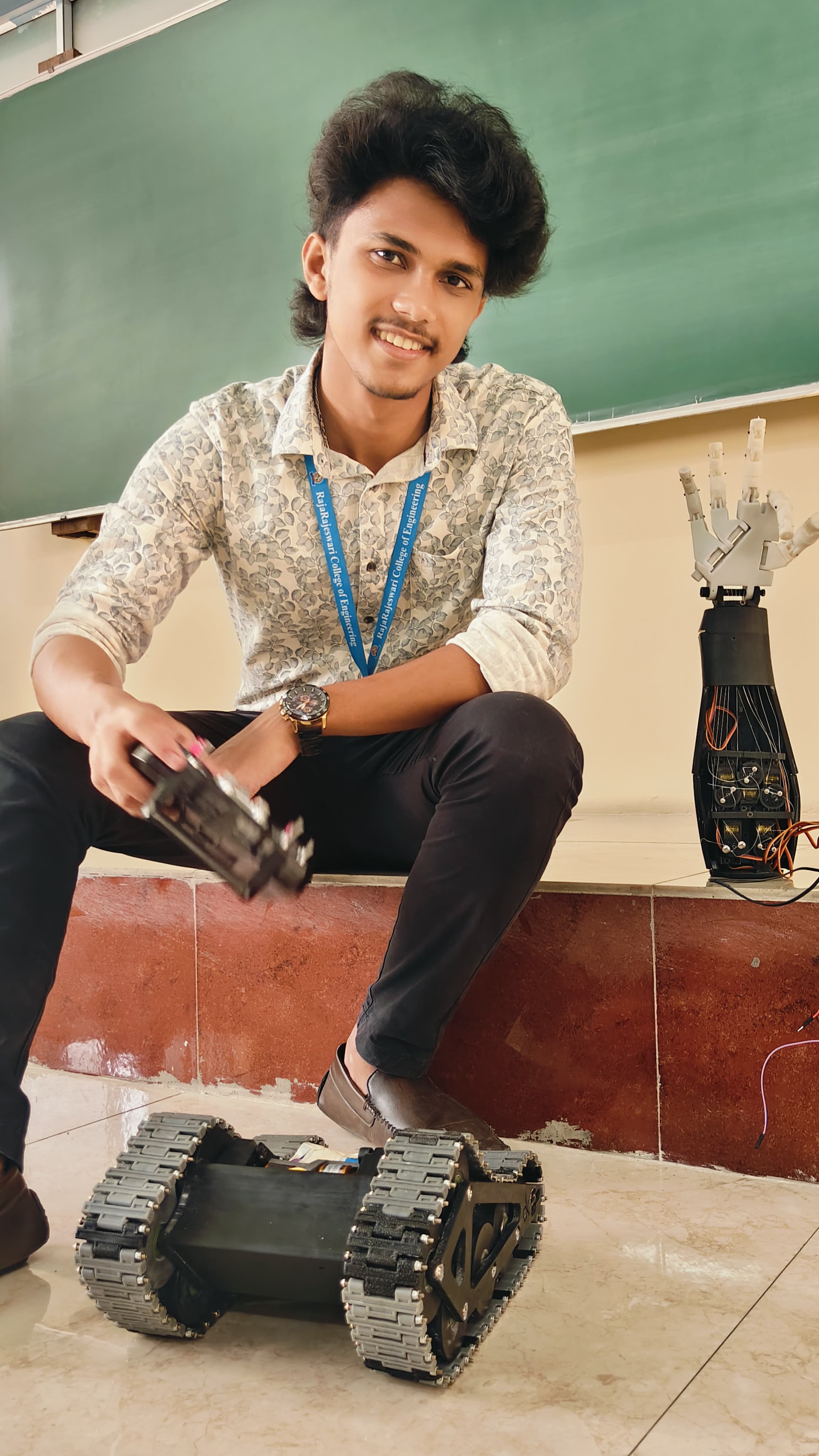 EMG prosthetic arm